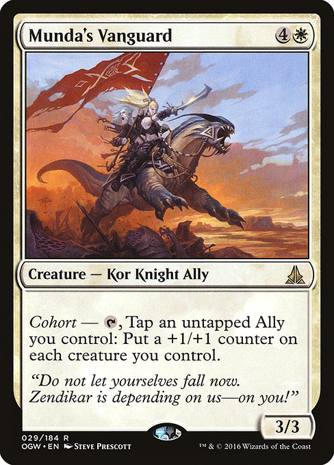 Magic the Gathering Card - Munda's Vanguard - MTG Circle