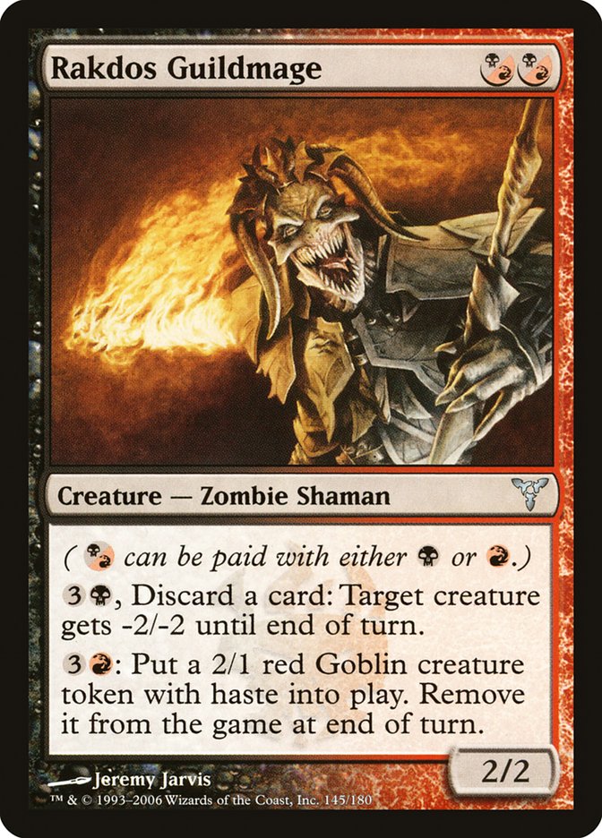 Magic the Gathering Card - Rakdos Guildmage - MTG Circle