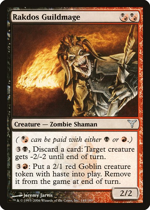 Magic the Gathering Card - Rakdos Guildmage - MTG Circle