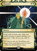 Magic the Gathering Card - Channel - MTG Circle