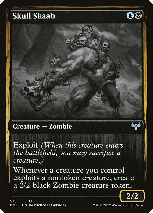 Magic the Gathering Card - Skull Skaab - MTG Circle