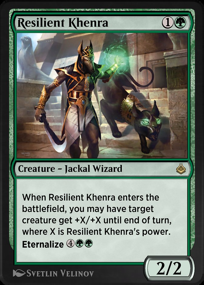Magic the Gathering Card - Resilient Khenra - MTG Circle