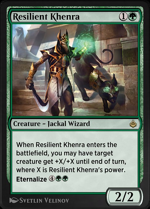 Magic the Gathering Card - Resilient Khenra - MTG Circle