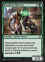 Magic the Gathering Card - Resilient Khenra - MTG Circle