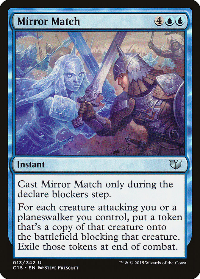 Magic the Gathering Card - Mirror Match - MTG Circle