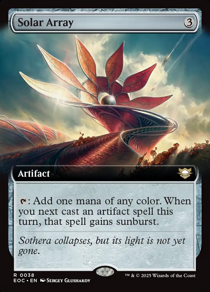Magic the Gathering Card - Solar Array - MTG Circle