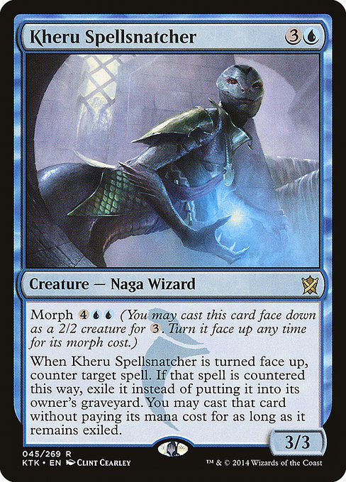 Magic the Gathering Card - Kheru Spellsnatcher - MTG Circle
