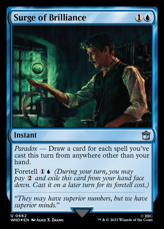 Magic the Gathering Card - Surge of Brilliance - MTG Circle