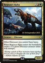 Magic the Gathering Card - Regisaur Alpha - MTG Circle