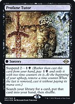 Magic the Gathering Card - Profane Tutor - MTG Circle