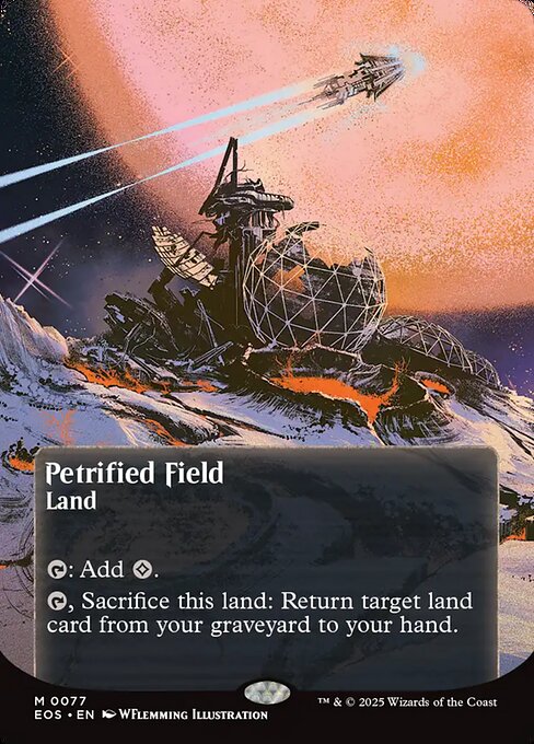 Magic the Gathering Card - Petrified Field - MTG Circle