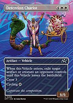 Magic the Gathering Card - Detention Chariot - MTG Circle