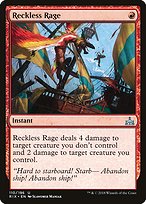 Magic the Gathering Card - Reckless Rage - MTG Circle