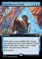 Magic the Gathering Card - Step Between Worlds - MTG Circle