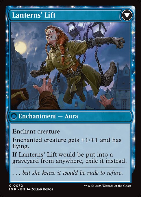 Magic the Gathering Card - Lanterns' Lift - MTG Circle