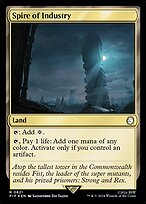 Magic the Gathering Card - Spire of Industry - MTG Circle