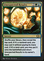 Magic the Gathering Card - Unexpected Results - MTG Circle