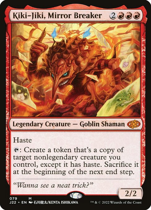 Magic the Gathering Card - Kiki-Jiki, Mirror Breaker - MTG Circle