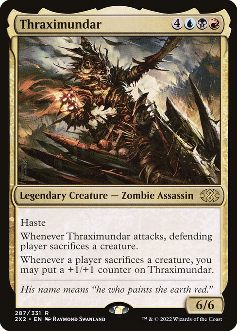 Magic the Gathering Card - Thraximundar - MTG Circle