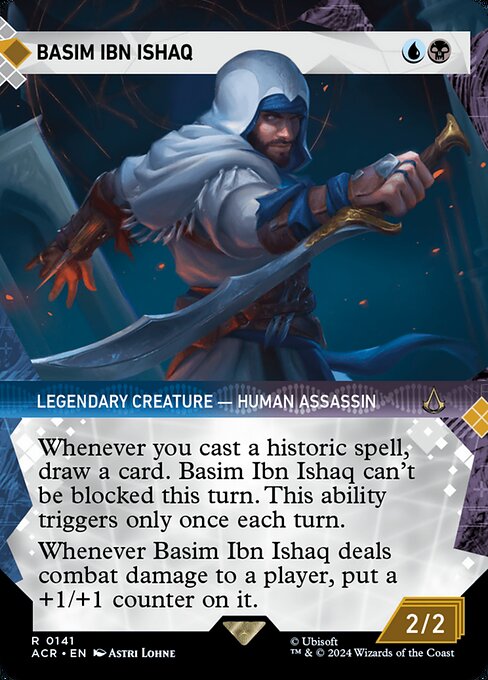 Magic the Gathering Card - Basim Ibn Ishaq - MTG Circle