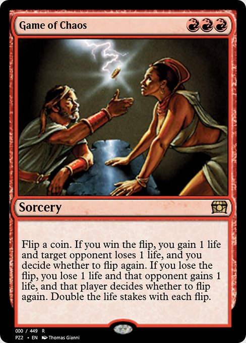 Magic the Gathering Card - Game of Chaos - MTG Circle