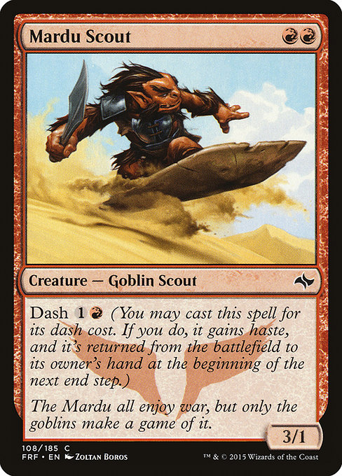 Magic the Gathering Card - Mardu Scout - MTG Circle