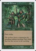Magic the Gathering Card - Elvish Archers - MTG Circle