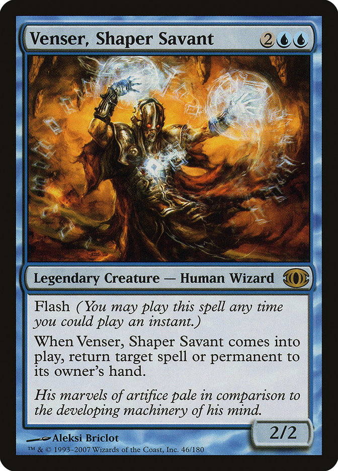 Magic the Gathering Card - Venser, Shaper Savant - MTG Circle