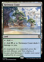 Magic the Gathering Card - Yavimaya Coast - MTG Circle