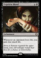 Magic the Gathering Card - Exquisite Blood - MTG Circle