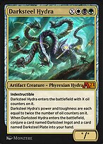 Magic the Gathering Card - Darksteel Hydra - MTG Circle