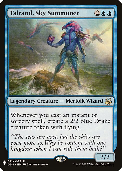 Magic the Gathering Card - Talrand, Sky Summoner - MTG Circle