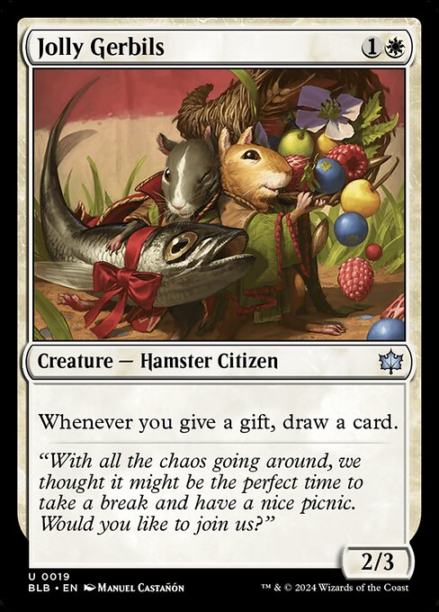 Magic the Gathering Card - Jolly Gerbils - MTG Circle