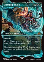 Magic the Gathering Card - Skirmish Rhino - MTG Circle