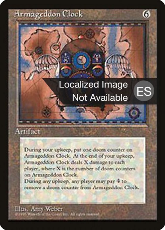 Magic the Gathering Card - Armageddon Clock - MTG Circle