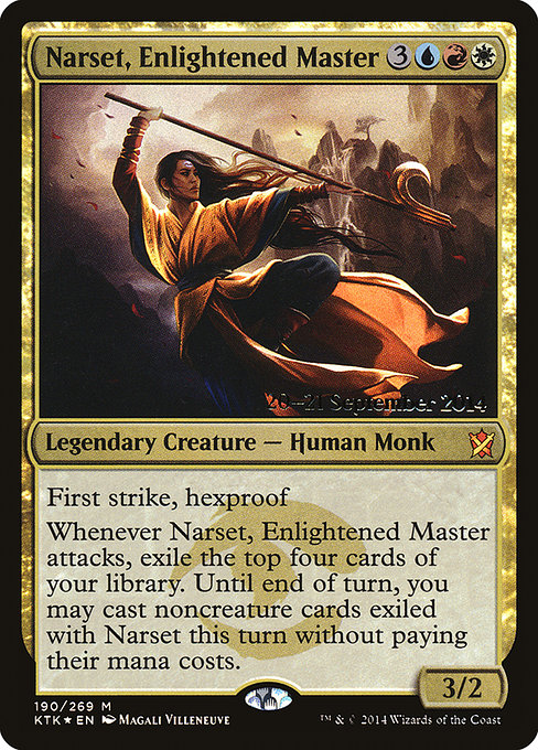 Magic the Gathering Card - Narset, Enlightened Master - MTG Circle