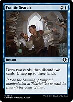 Magic the Gathering Card - Frantic Search - MTG Circle