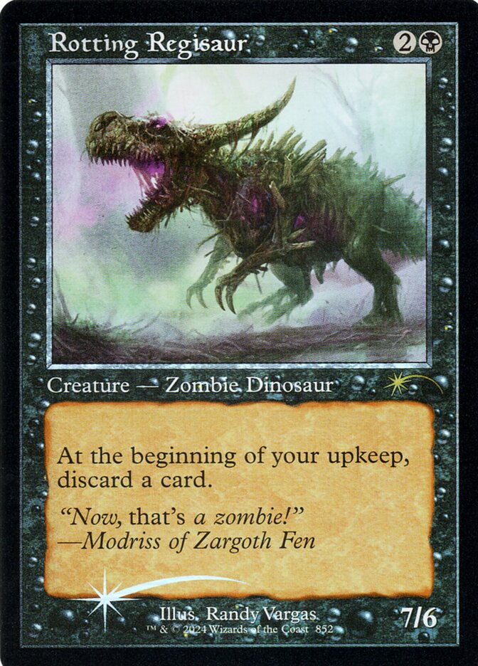 Magic the Gathering Card - Rotting Regisaur - MTG Circle