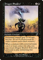 Magic the Gathering Card - Dragon Shadow - MTG Circle