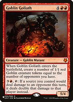 Magic the Gathering Card - Goblin Goliath - MTG Circle