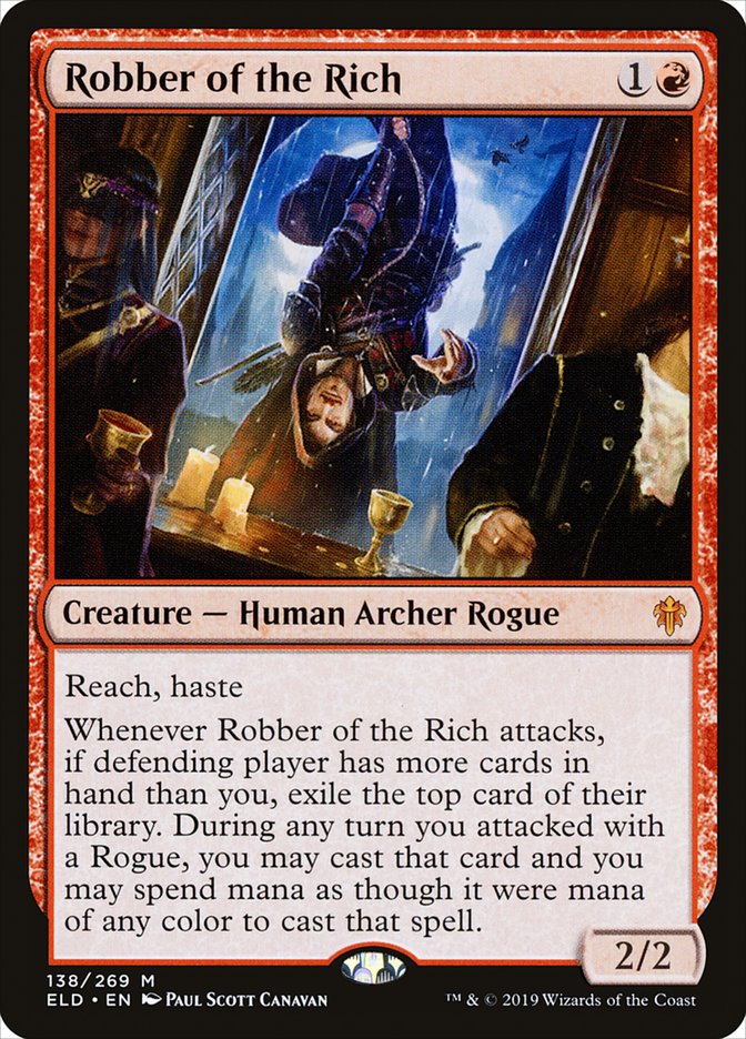 Magic the Gathering Card - Robber of the Rich - MTG Circle