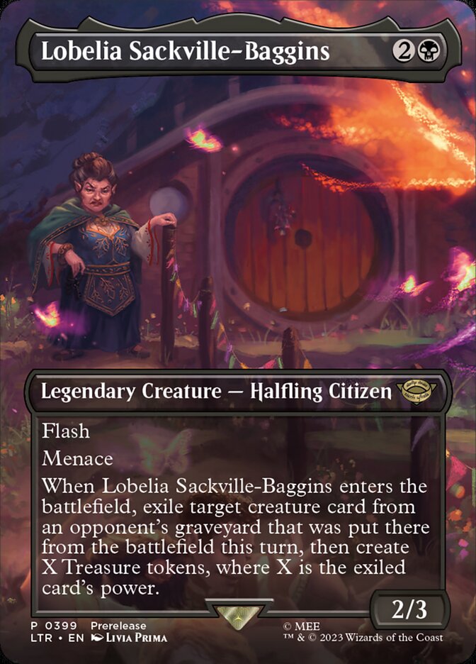 Magic the Gathering Card - Lobelia Sackville-Baggins - MTG Circle