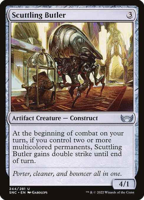 Magic the Gathering Card - Scuttling Butler - MTG Circle