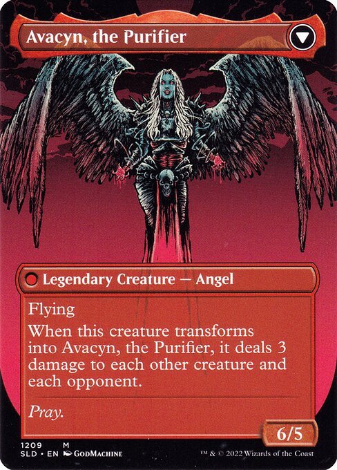 Magic the Gathering Card - Avacyn, the Purifier - MTG Circle