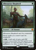 Magic the Gathering Card - Allosaurus Shepherd - MTG Circle