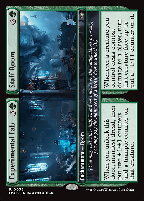 Magic the Gathering Card - Experimental Lab // Staff Room - MTG Circle