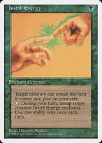 Magic the Gathering Card - Instill Energy - MTG Circle