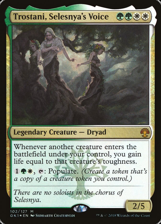 Magic the Gathering Card - Trostani, Selesnya's Voice - MTG Circle