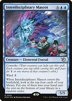 Magic the Gathering Card - Interdisciplinary Mascot - MTG Circle