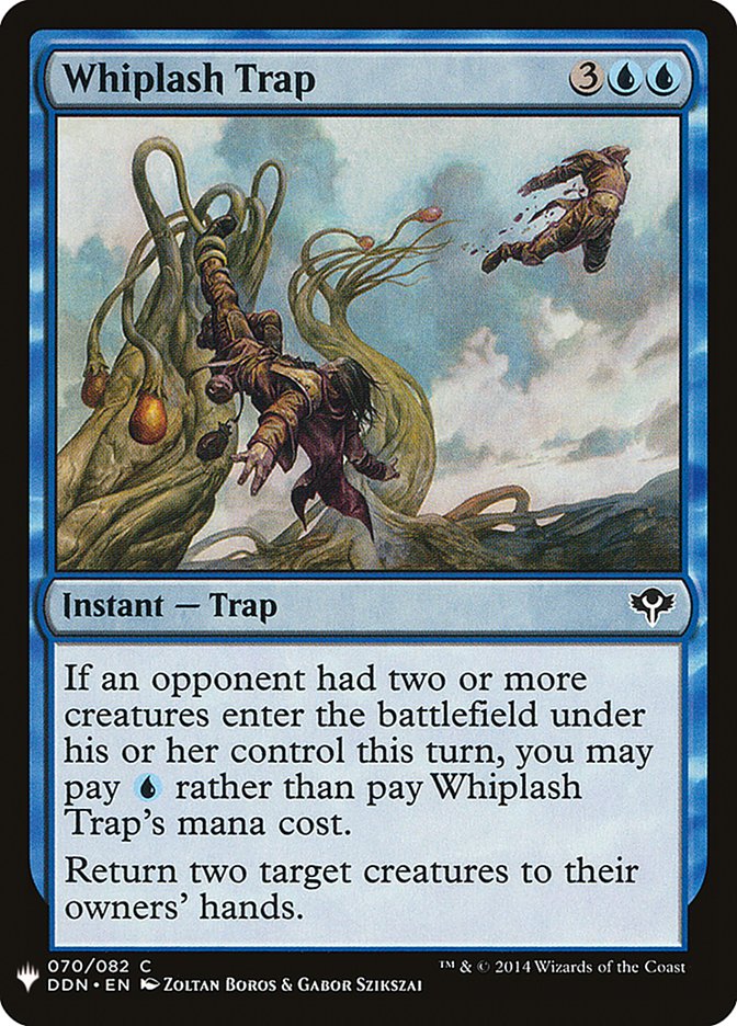 Magic the Gathering Card - Whiplash Trap - MTG Circle